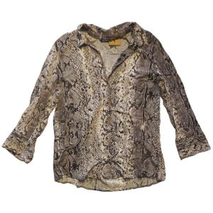 Camisa em padrão animal print - reCloset roupa em segunda mão