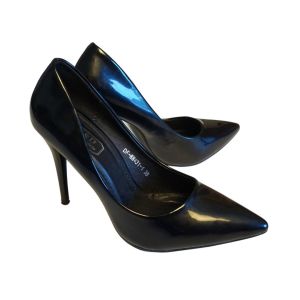 Sapatos de salto alto envernizados - reCloset roupa em segunda mão